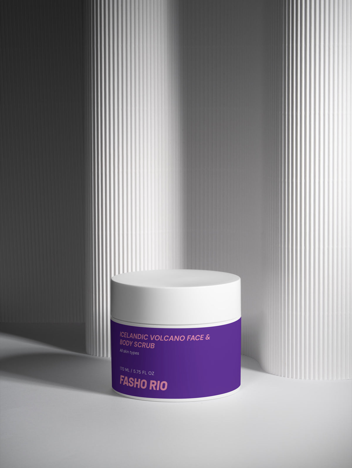 Creamy exfoliating scrub texture for smooth skin