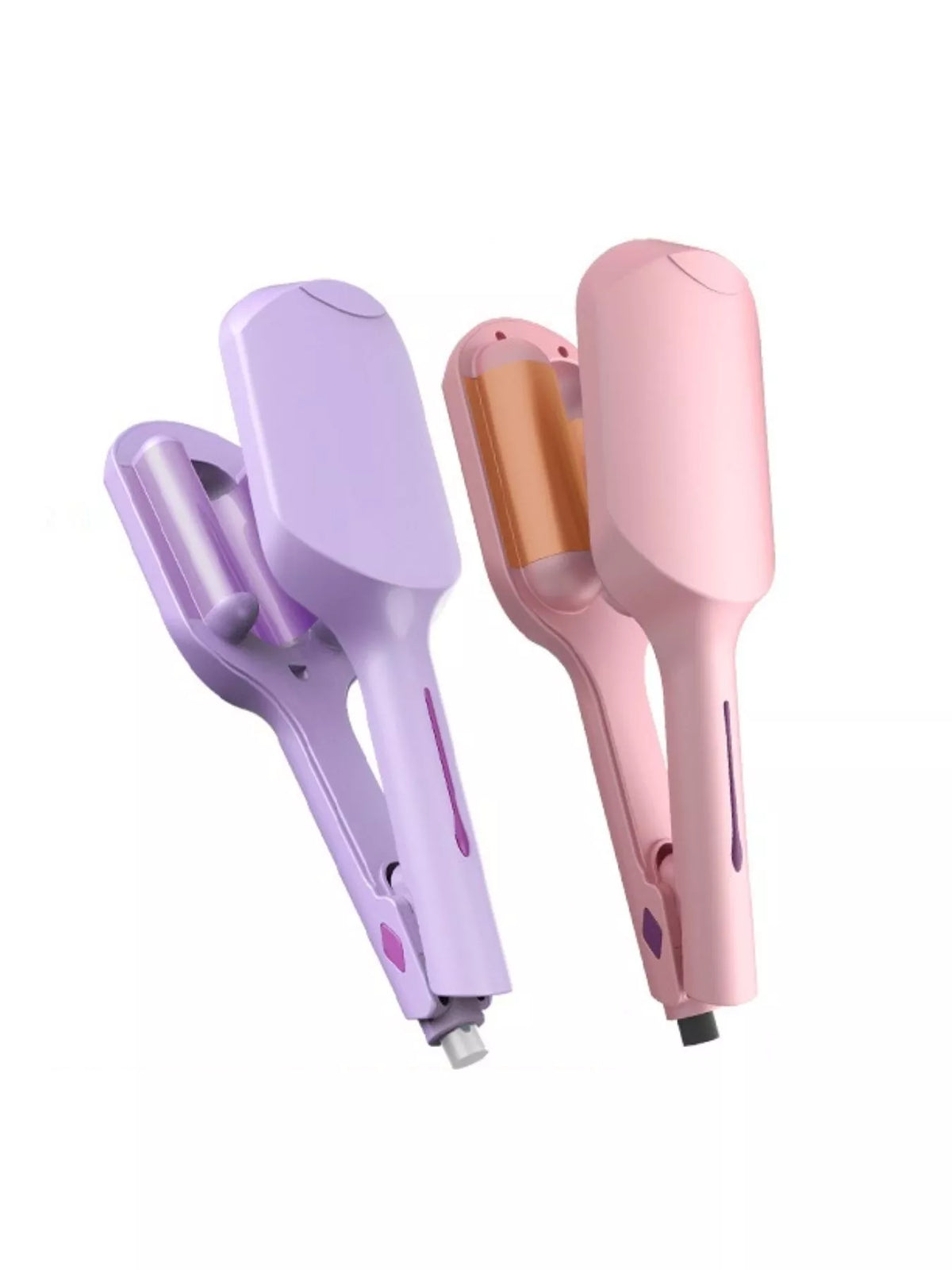 Curling iron styling soft waves