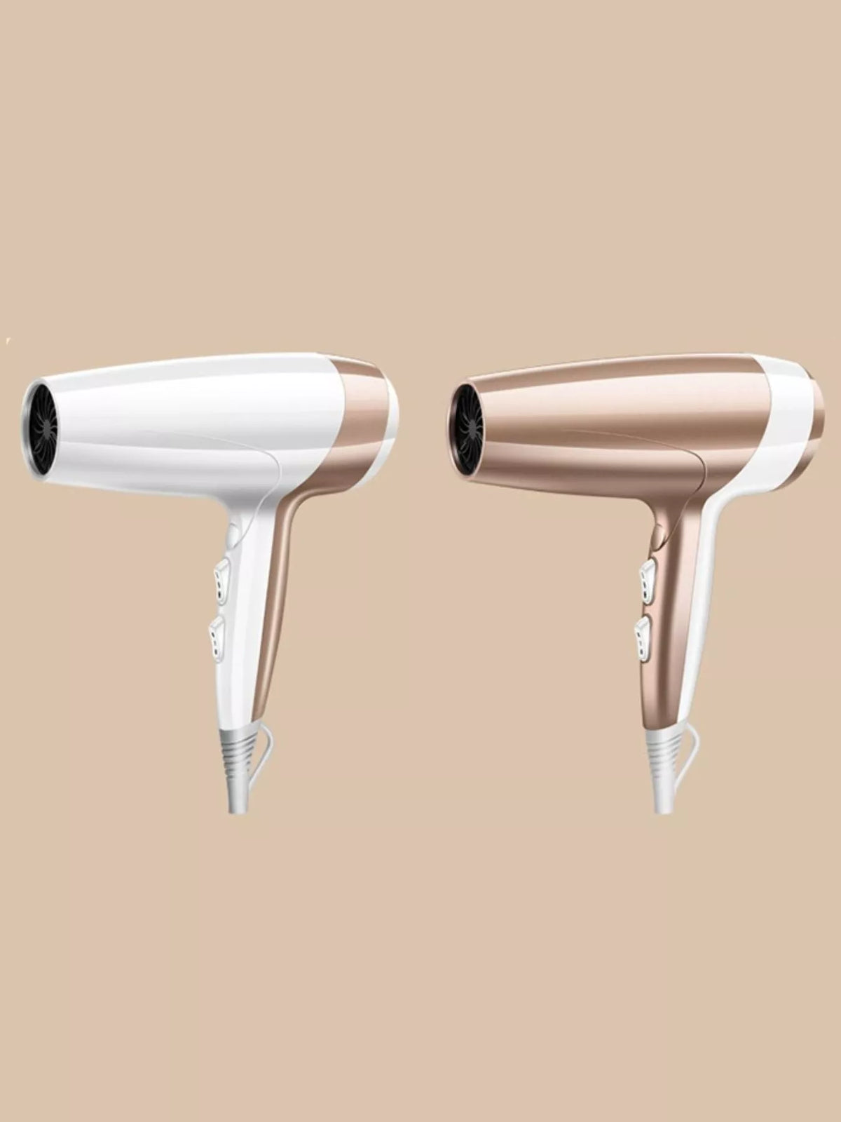 Full view of household hair dryer