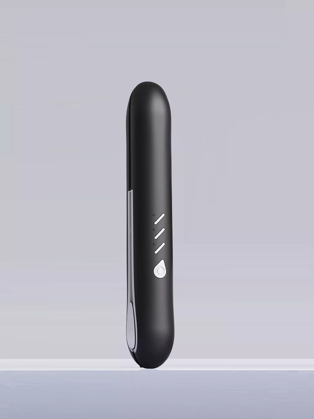 Hair straightener control panel