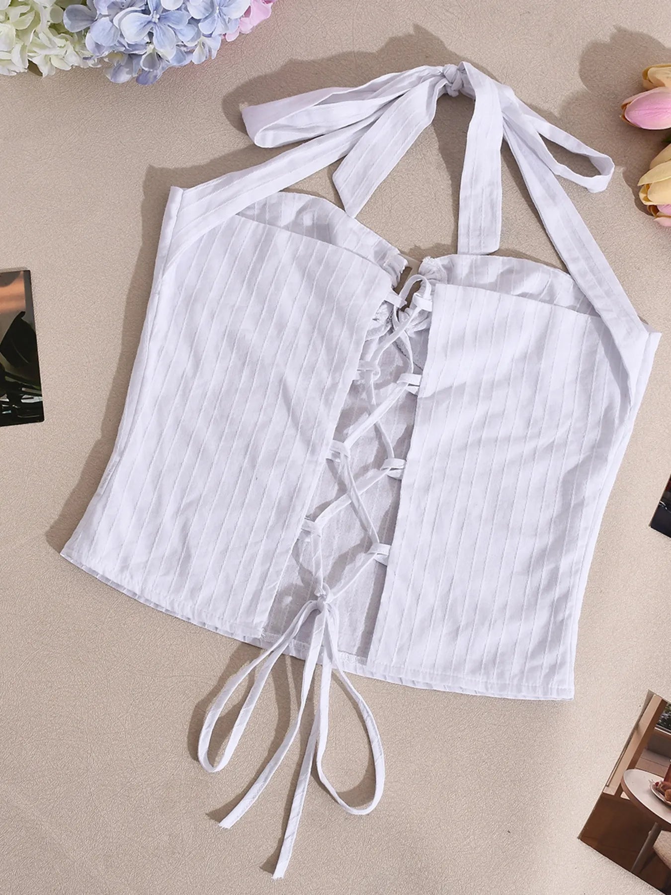 Halter Neck Cami Top - Fashorio