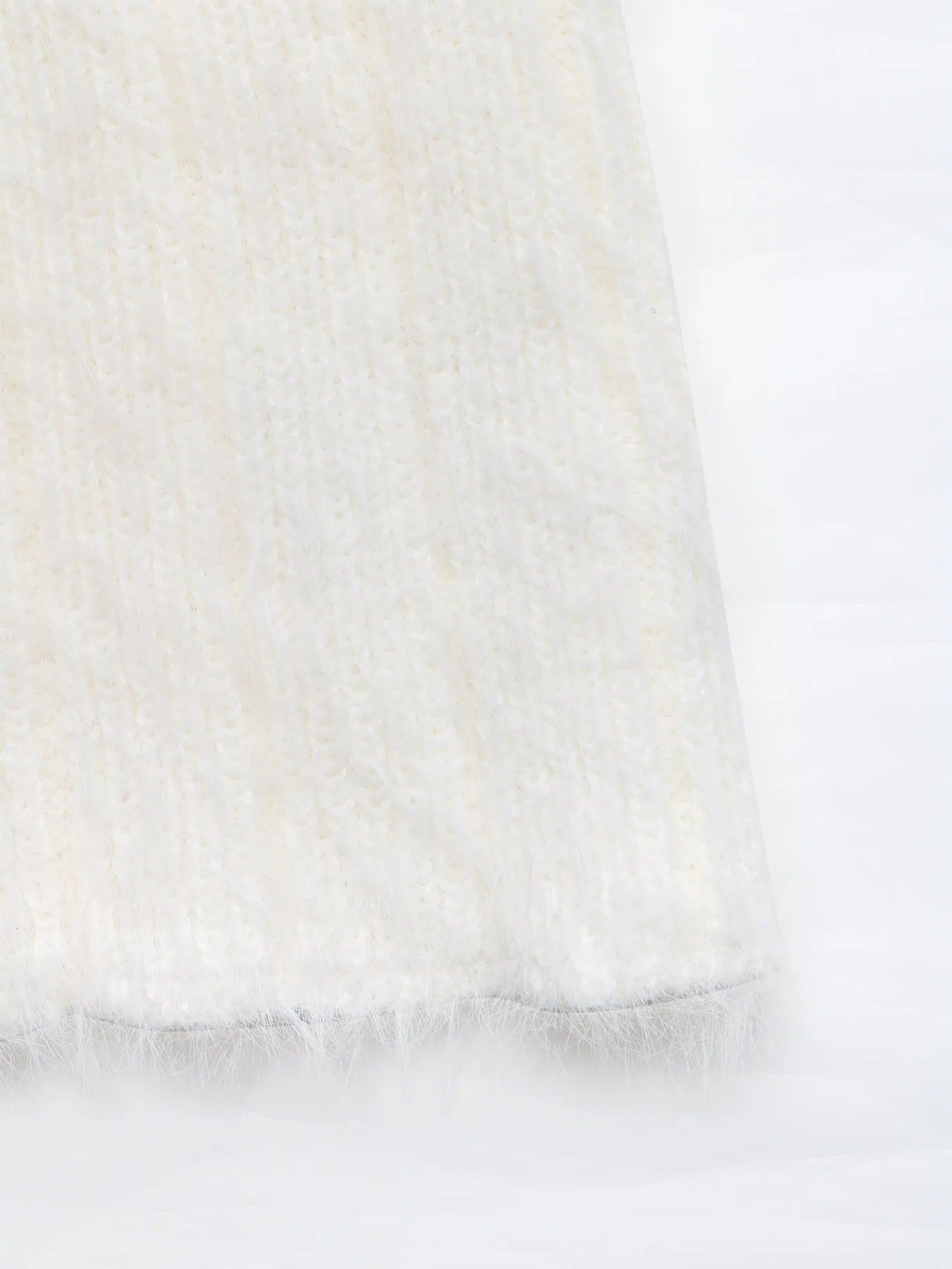 Scoop Neck Long Sleeve Sweater - Fashorio