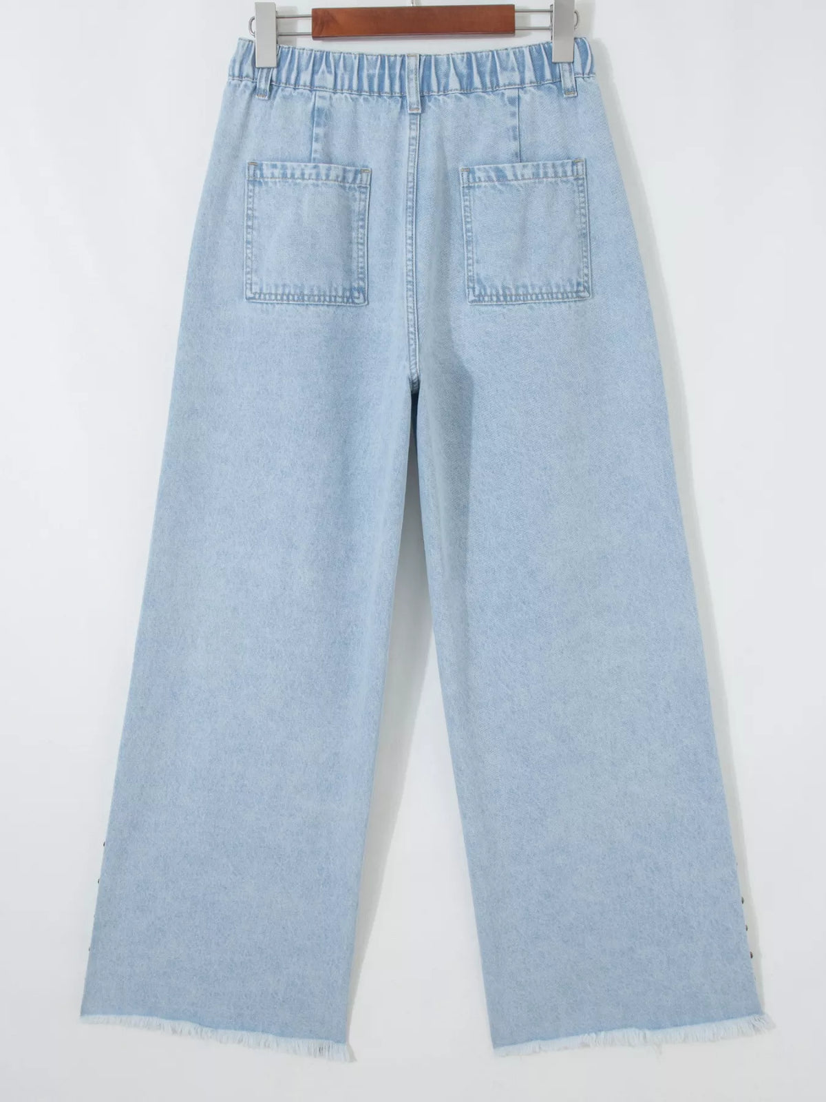 Studded jeans full length styling