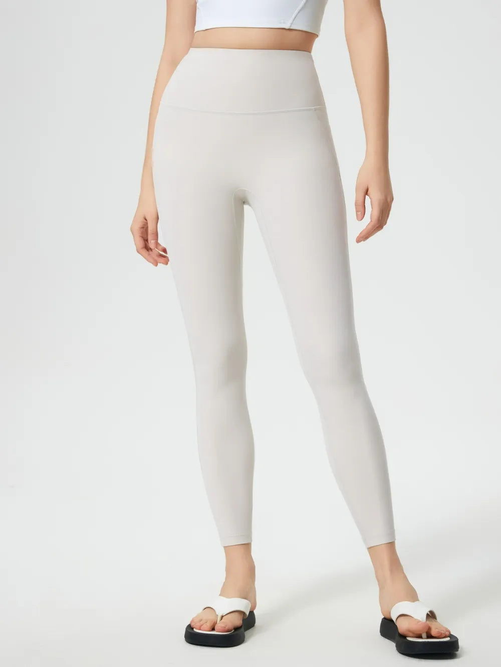 Millennia Wide Waistband Active Leggings - Fashorio