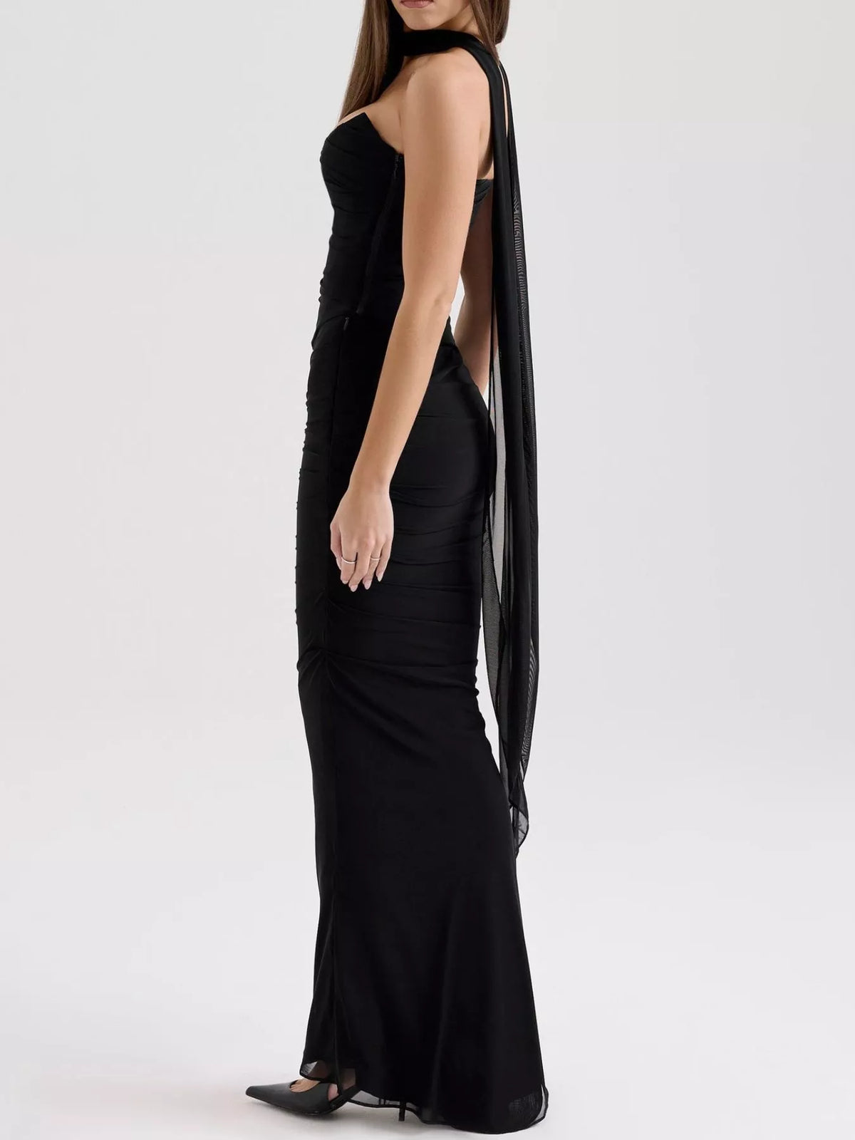 Womens coordinated maxi skirt two piece set