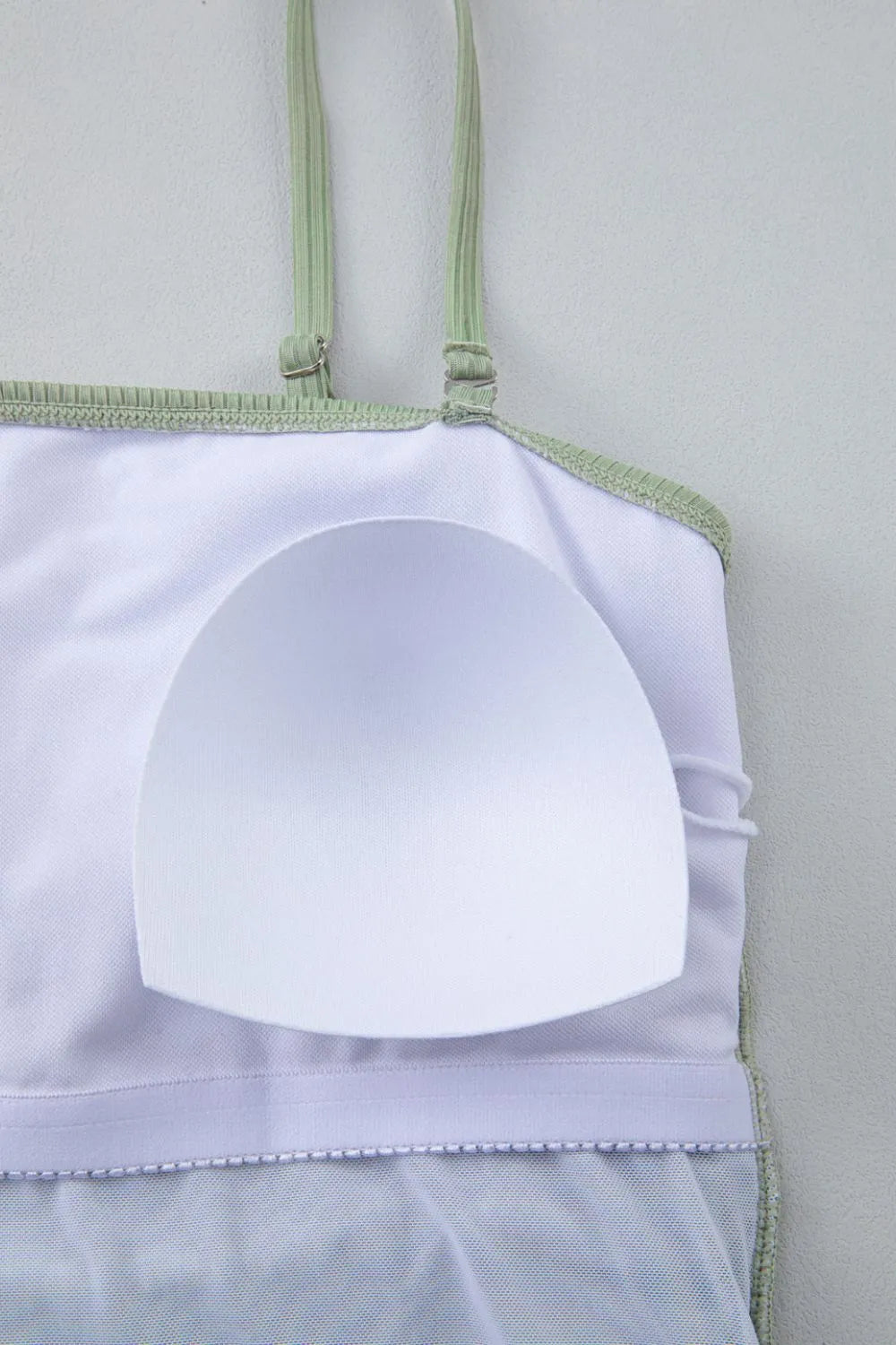 Ribbed Drawstring Sides Cutout One Piece Swimsuit - Fashorio