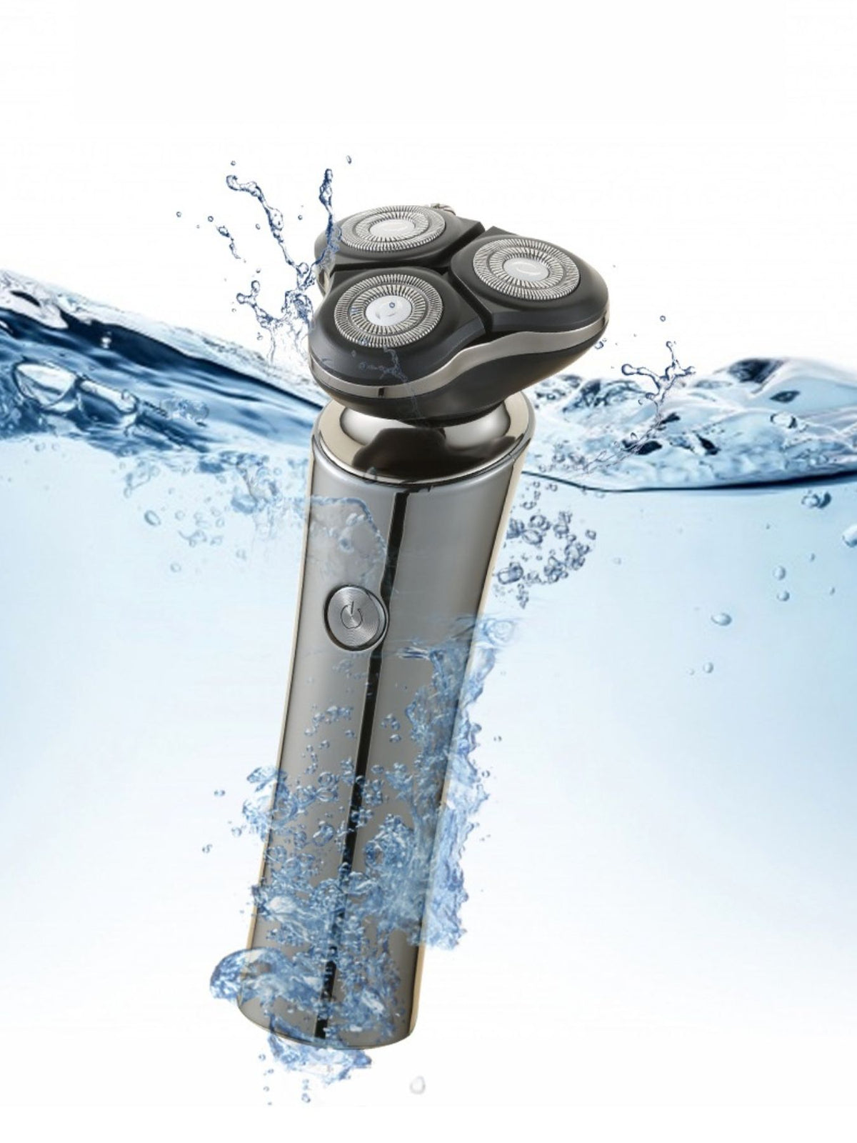 Electric shaver side profile