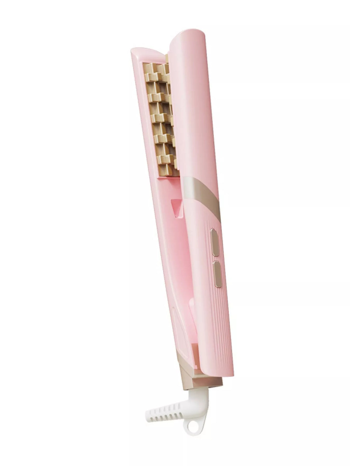 Full view of adjustable curling iron