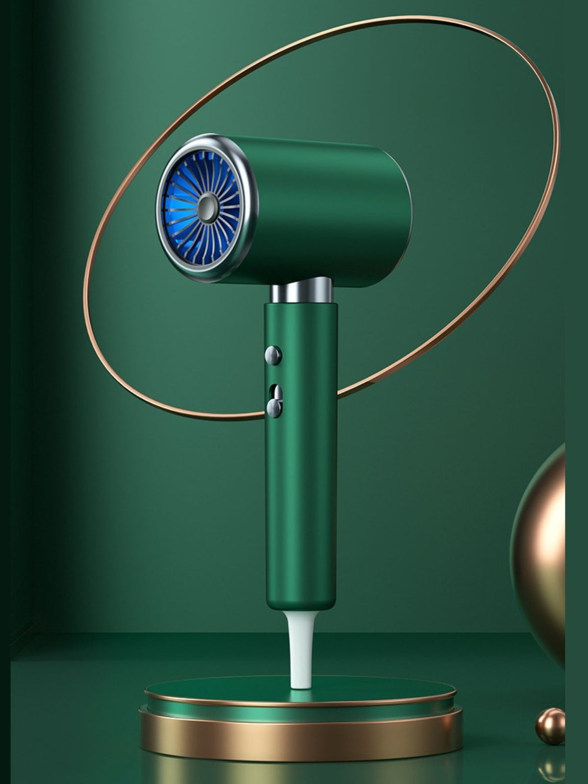Hair dryer nozzle detail