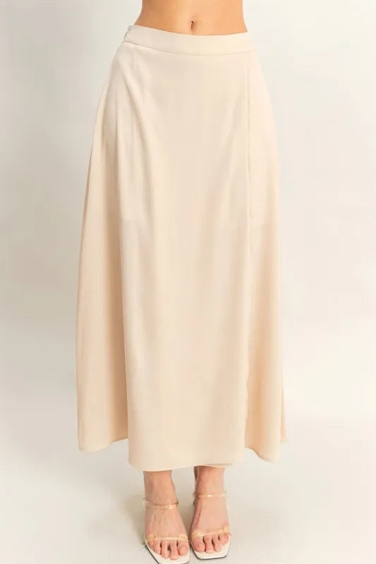 HYFVE Sleeveless Top and Maxi Skirt Set - Fashorio