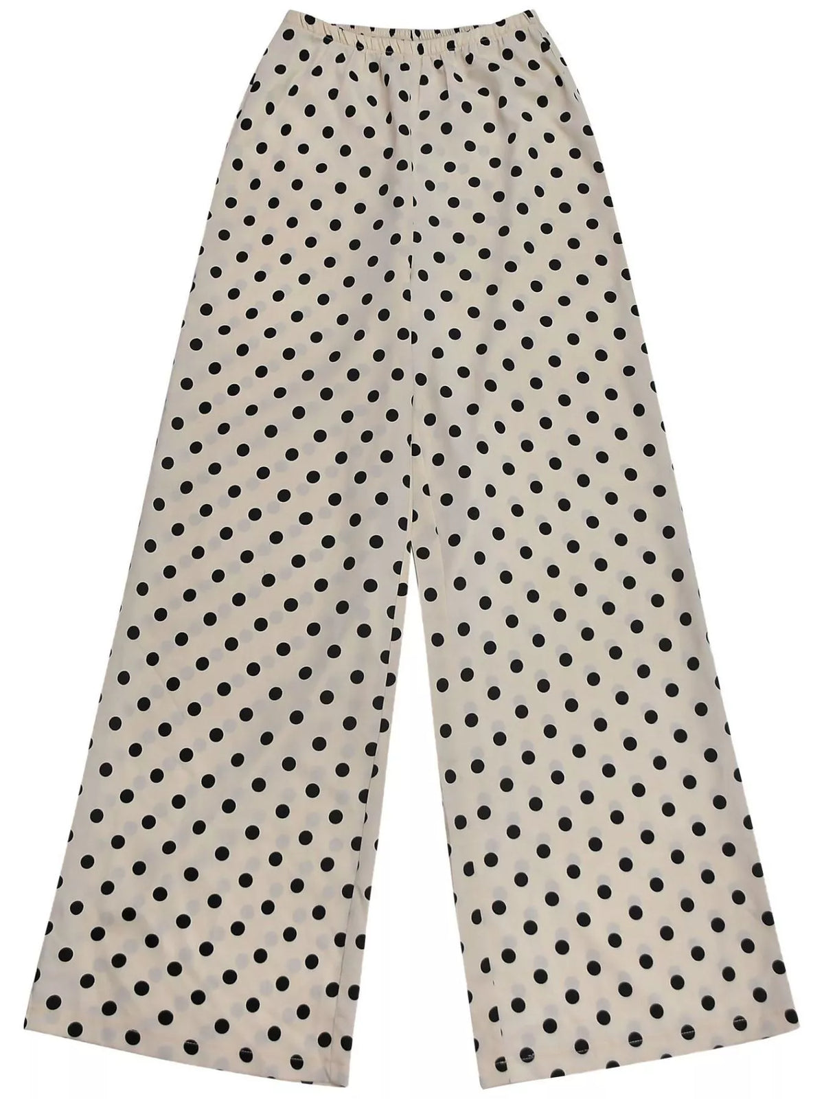 Two piece polka dot set back view