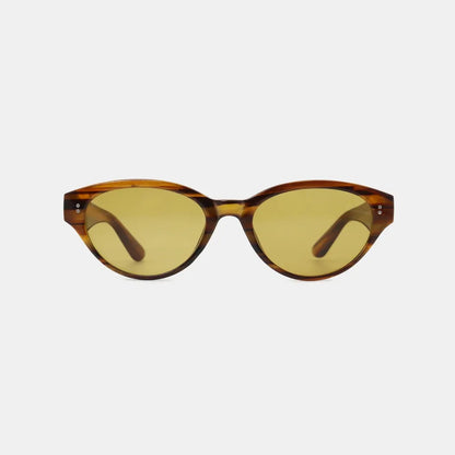 Polycarbonate Frame Cat-Eye Sunglasses - Fashorio