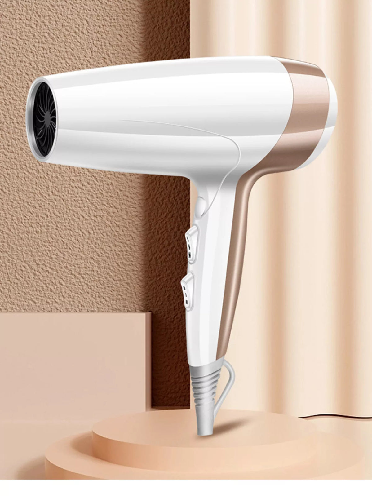 Hair dryer nozzle detail