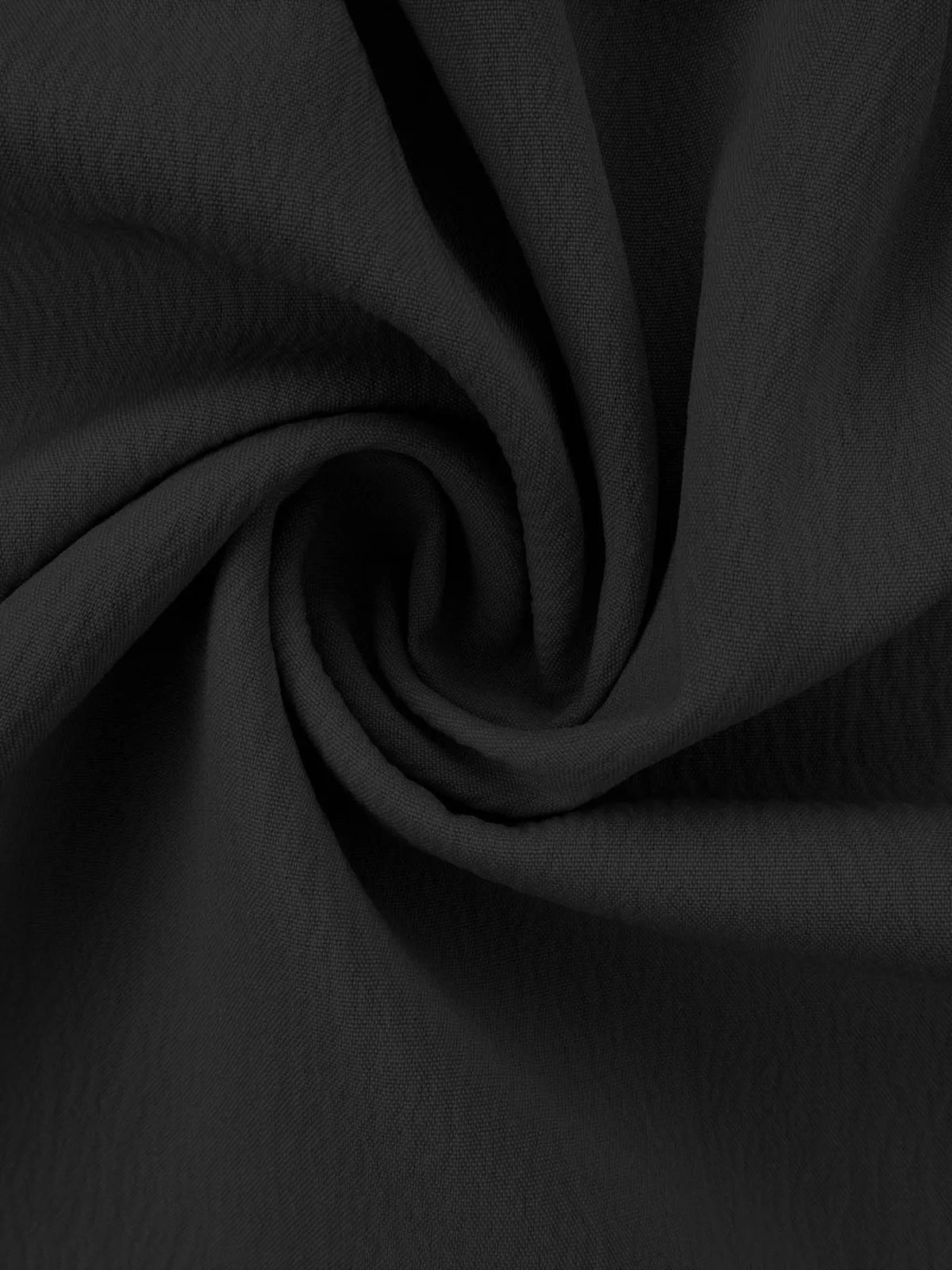 Ruffle set neckline detail