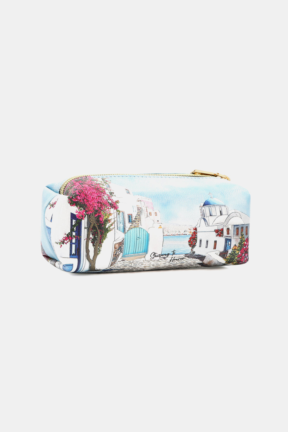 Nicole Lee USA Printed Handbag with Three Pouches - Fashorio
