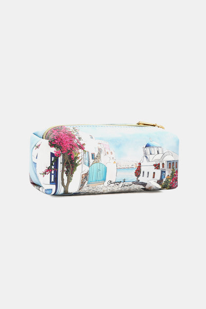 Nicole Lee USA Printed Handbag with Three Pouches - Fashorio