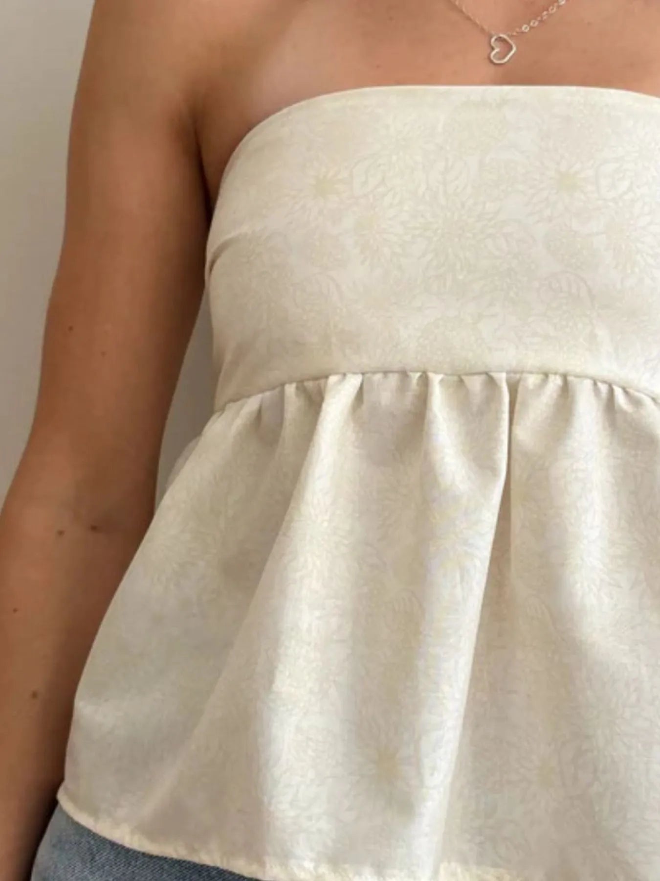 Tie Back Tube Top - Fashorio