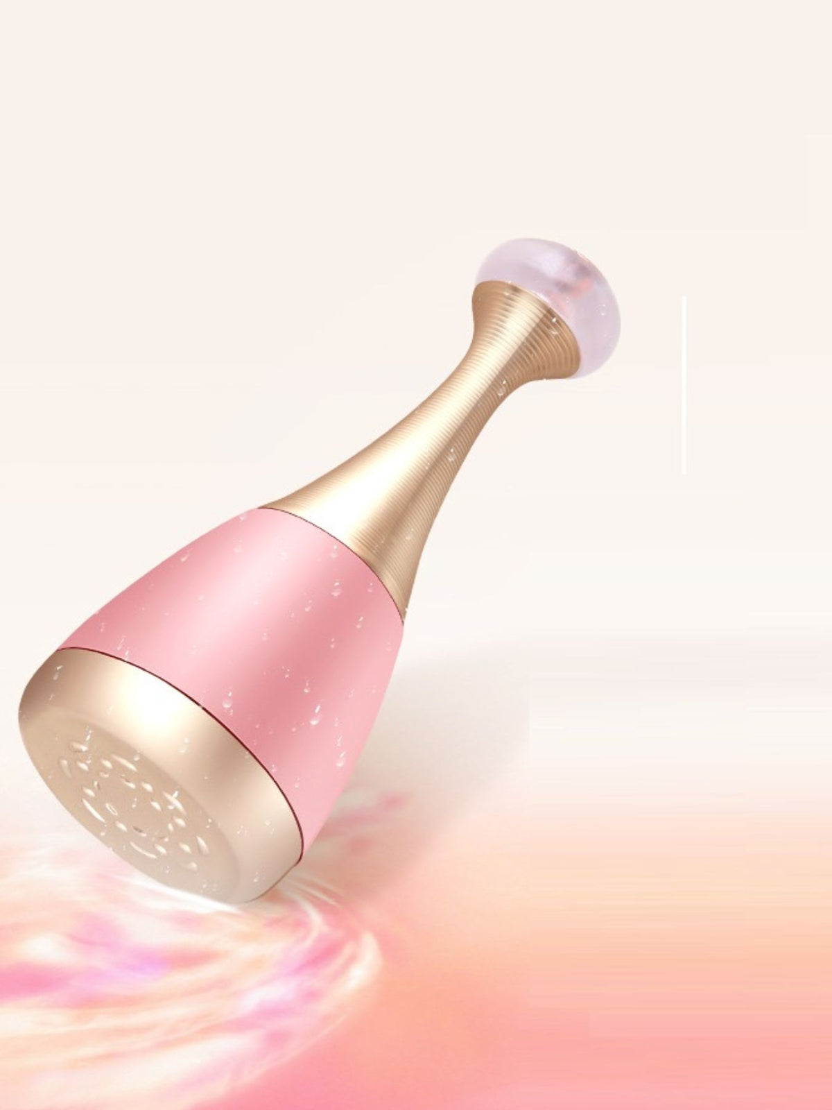 Facial steamer light green color view
