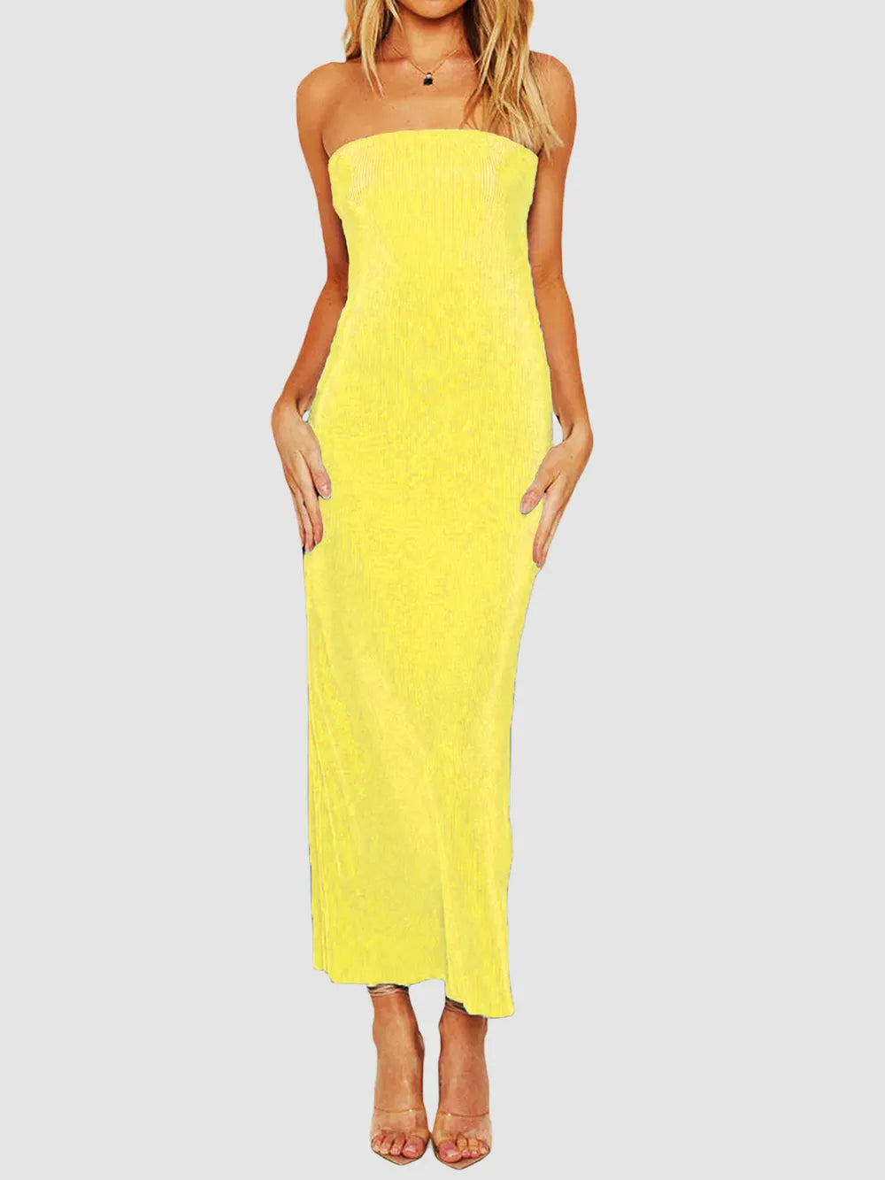 Lace-Up Back Maxi Dress, view 28