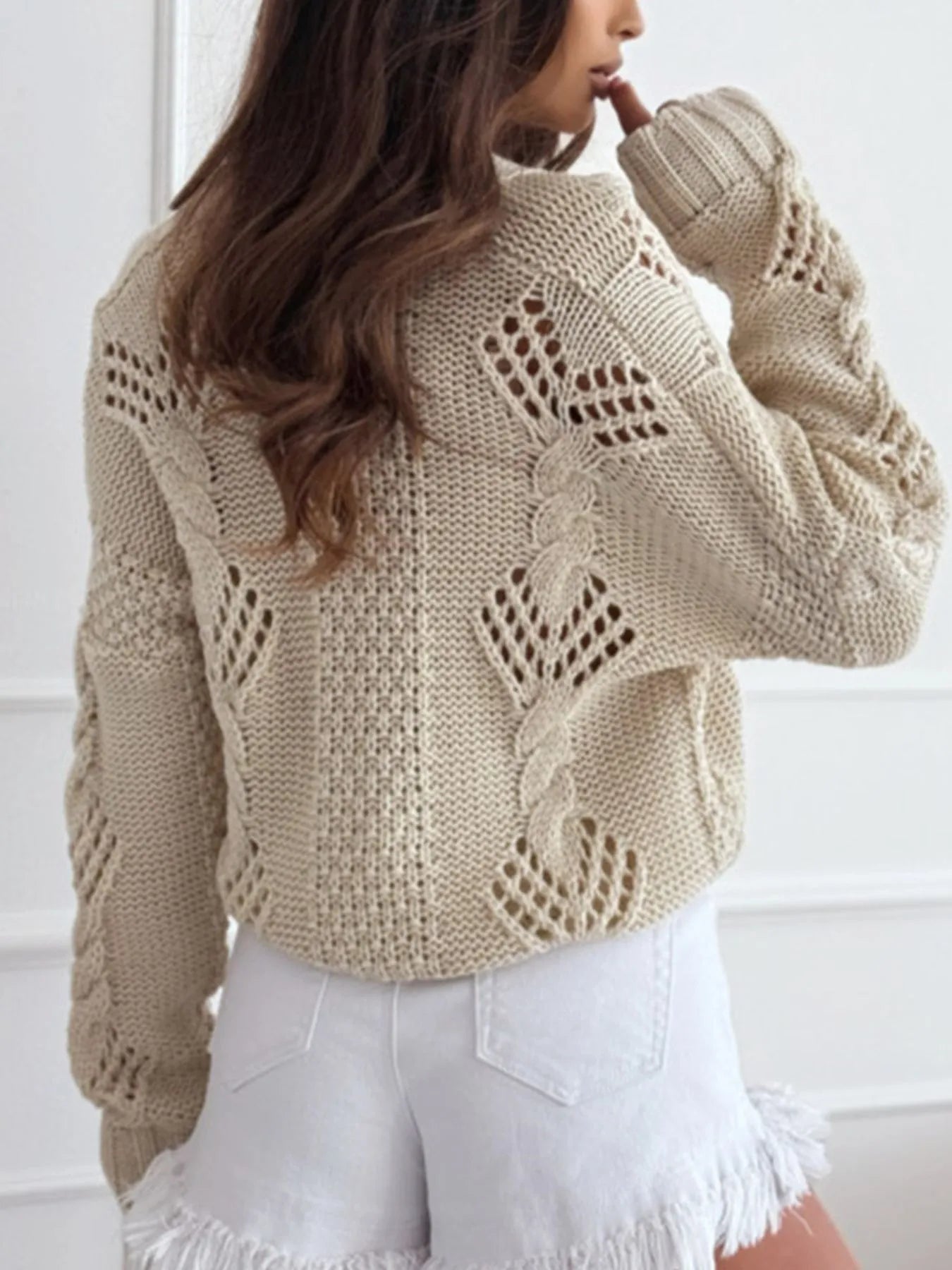 Button Up V-Neck Cardigan - Fashorio