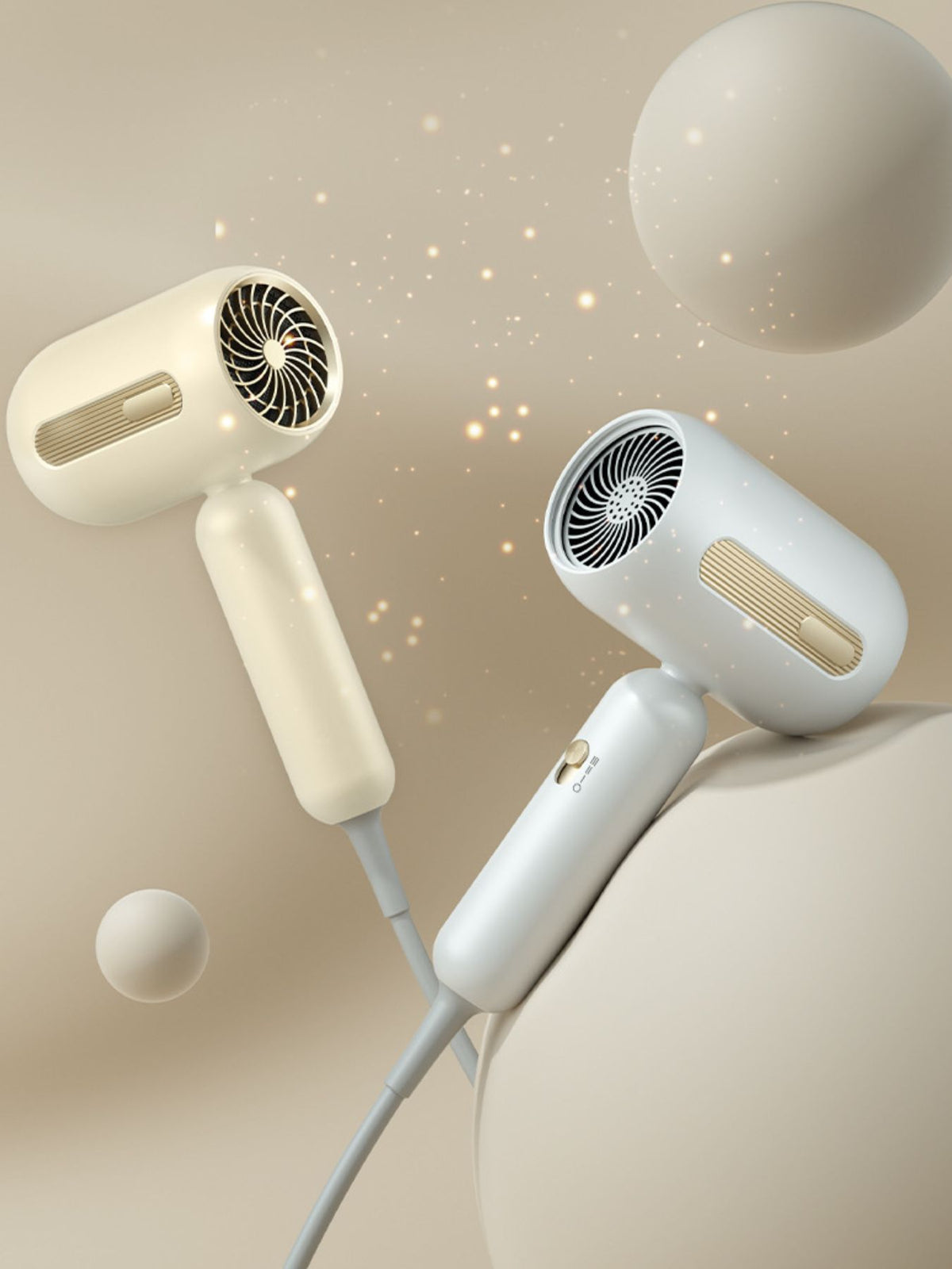 Hair dryer air inlet filter