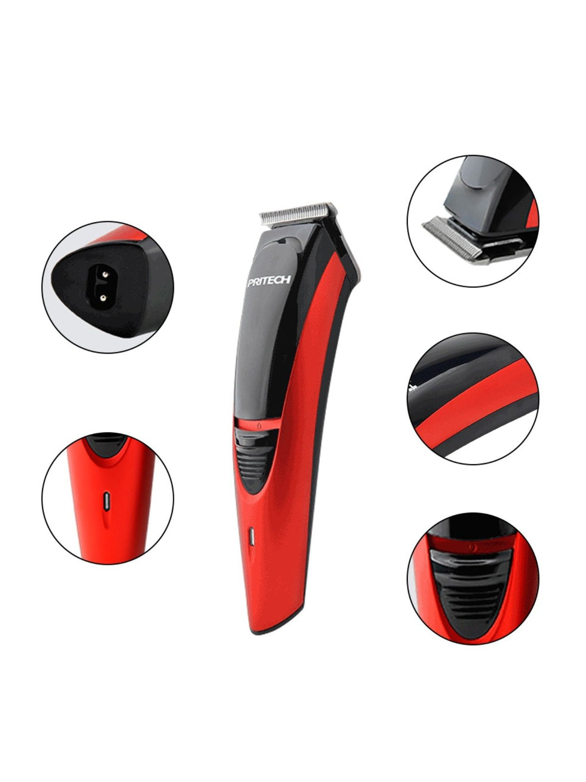 Hair clipper with guide combs