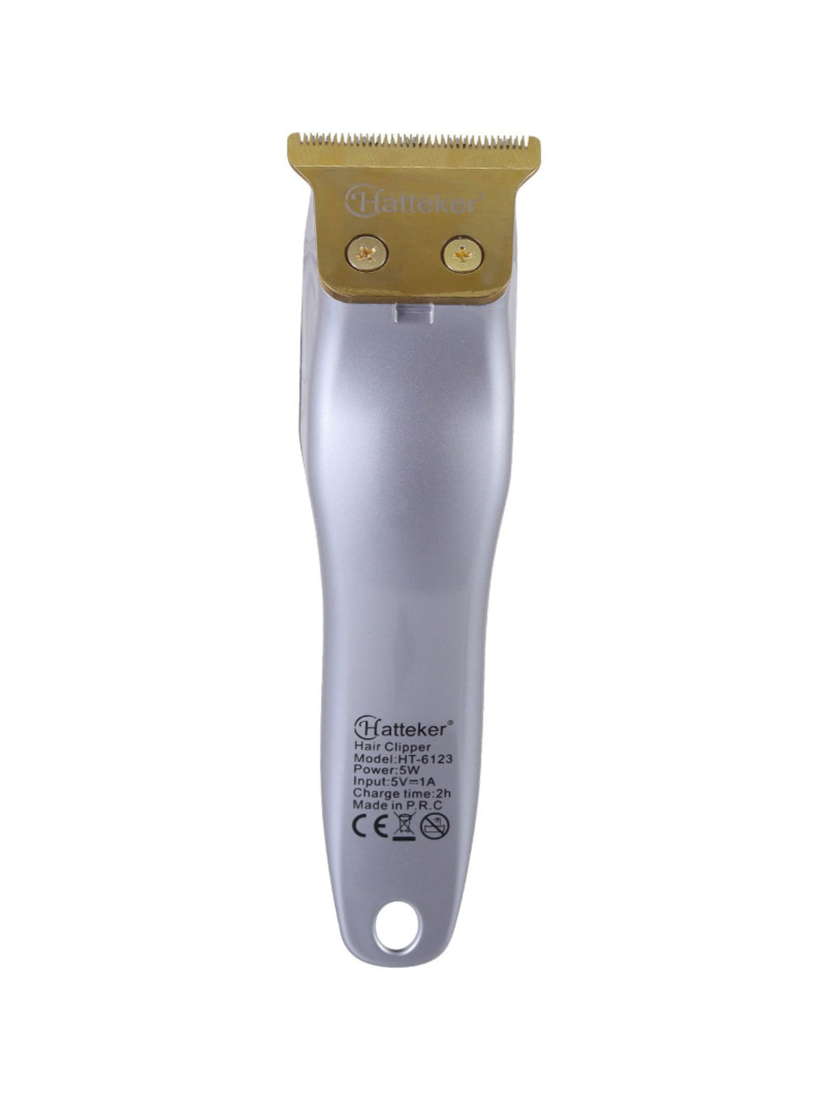 Hair clipper with guard combs set