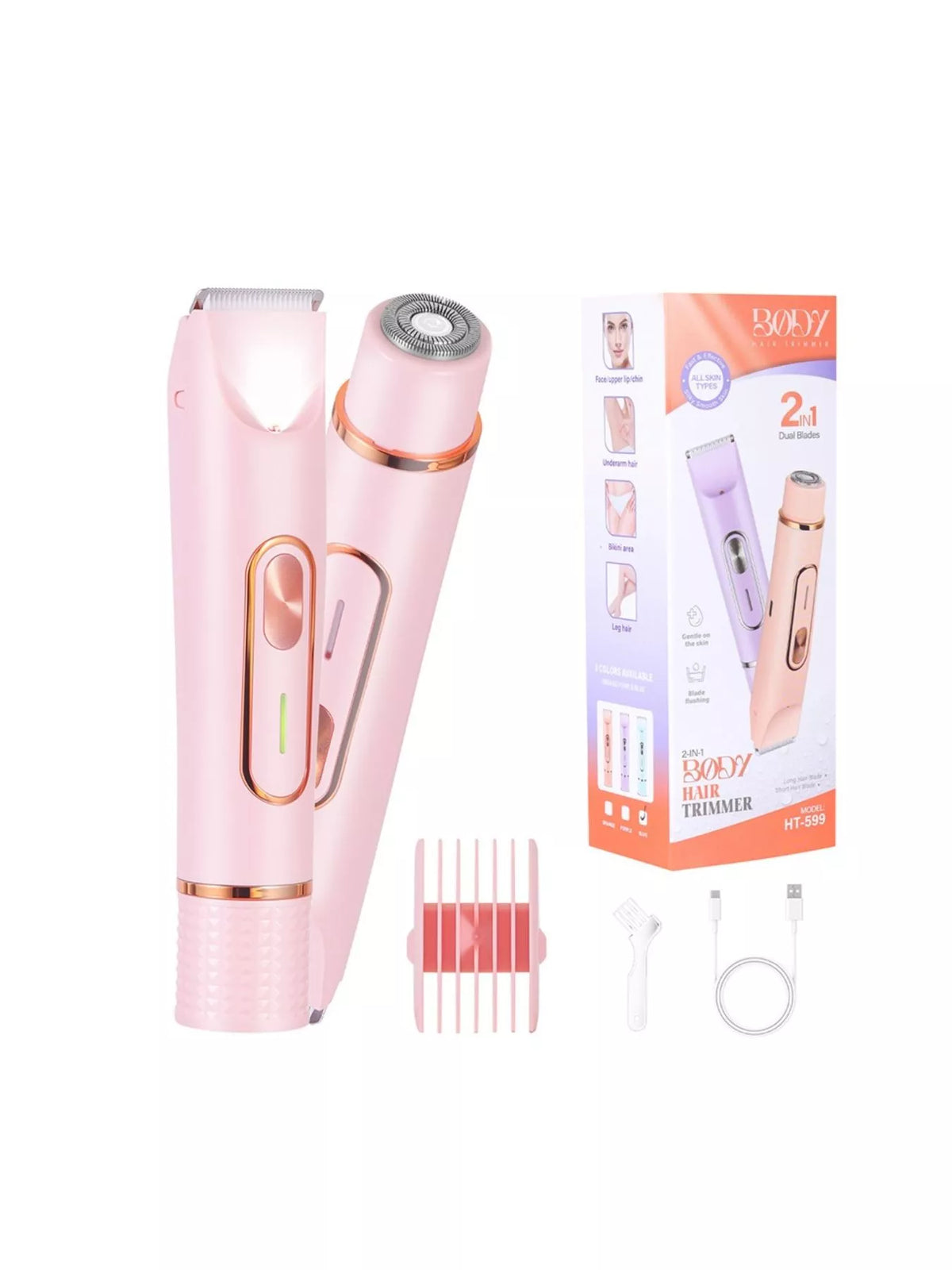 Epilator color options