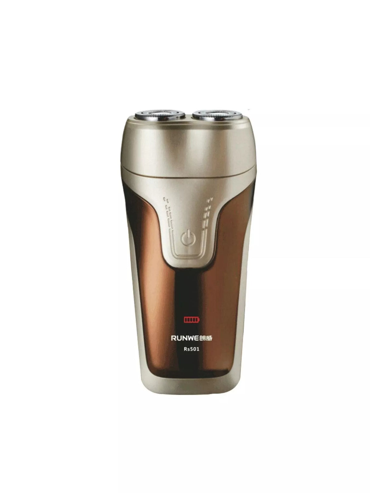 Rotary shaver side profile