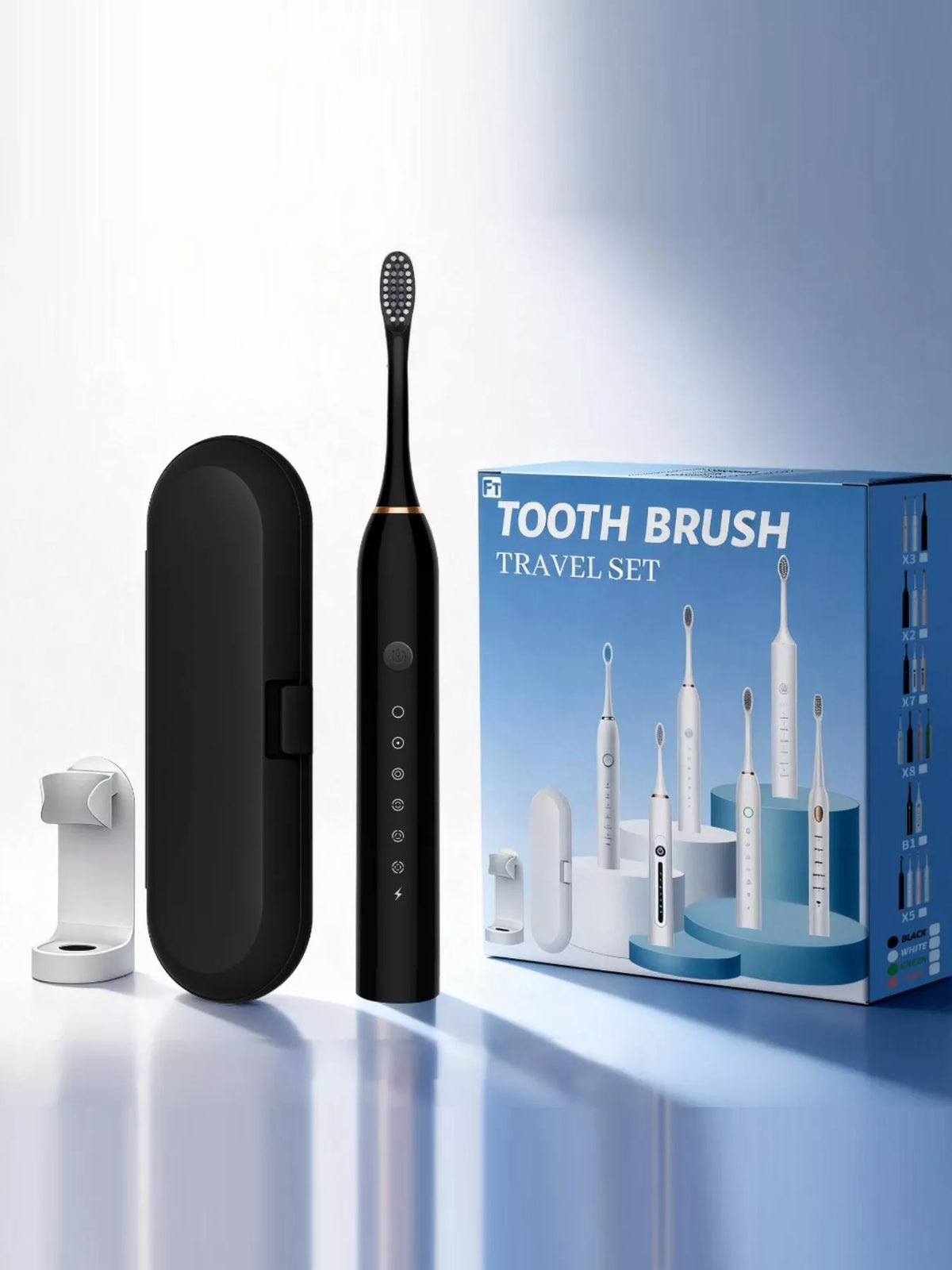 Electric toothbrush charging port detail