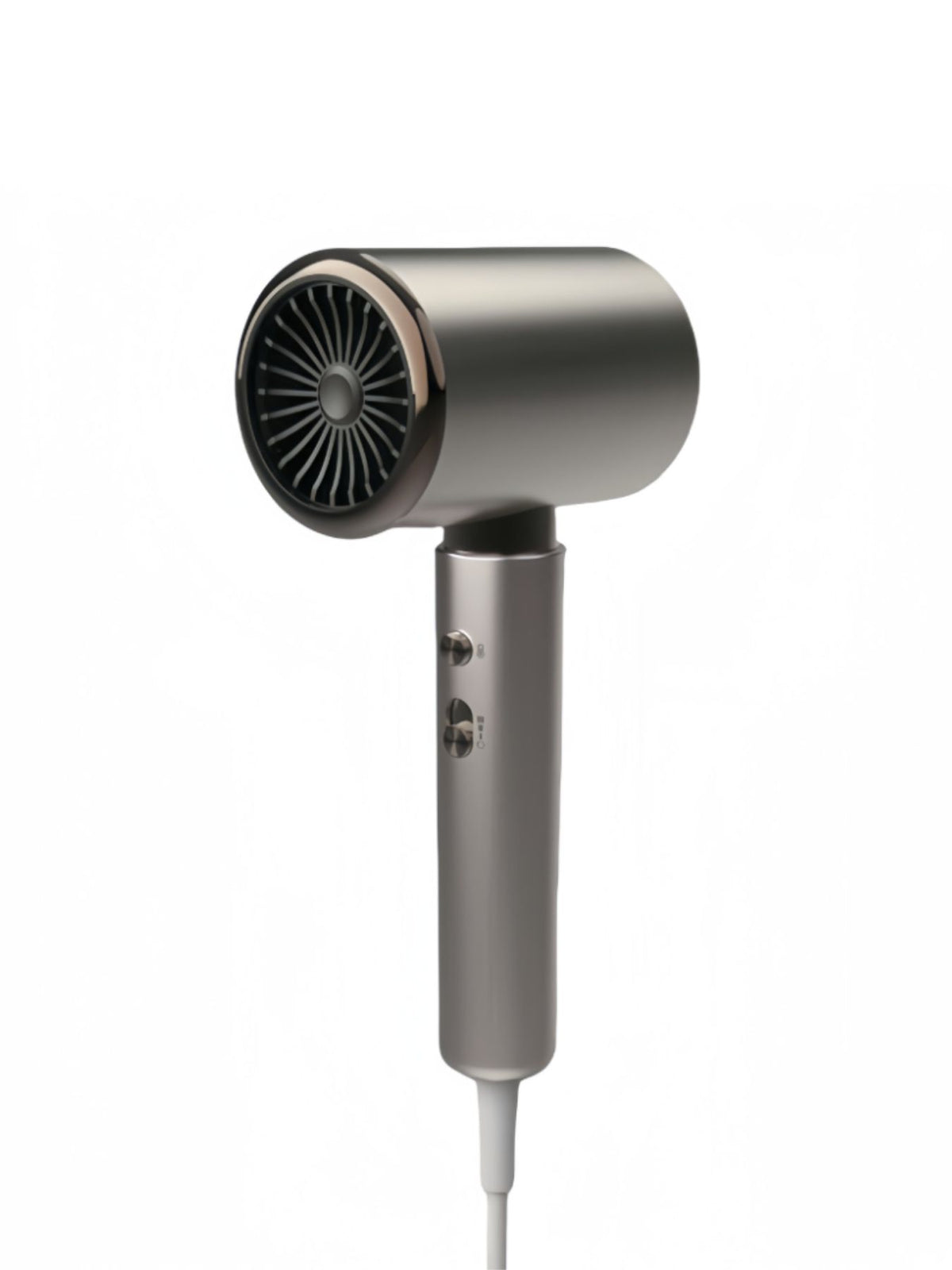 Hair dryer with concentrator nozzle