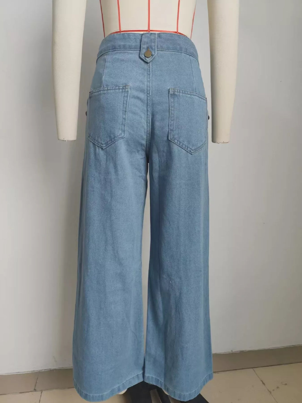 Trendy denim vest set overview
