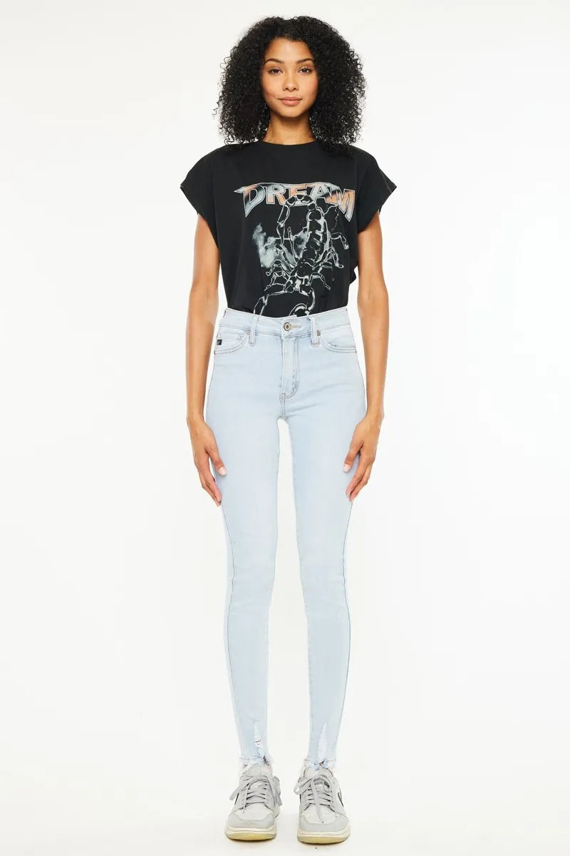 Kancan High Rise Super Skinny Jeans - Fashorio