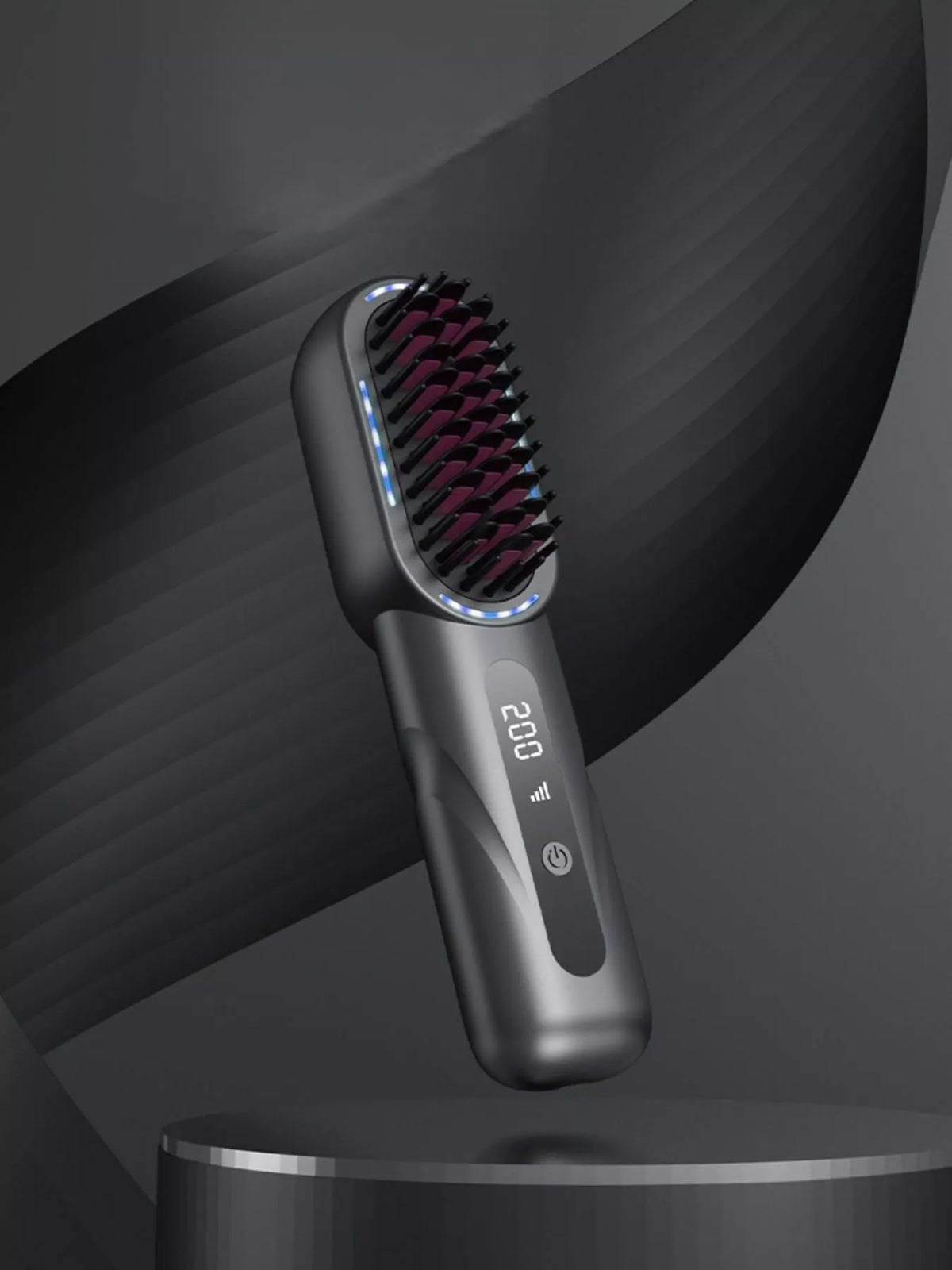 Comb shown in dusty pink