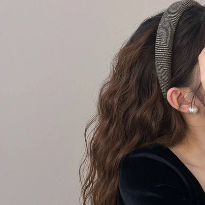 Polyester Wide Hair Headband - Fashorio