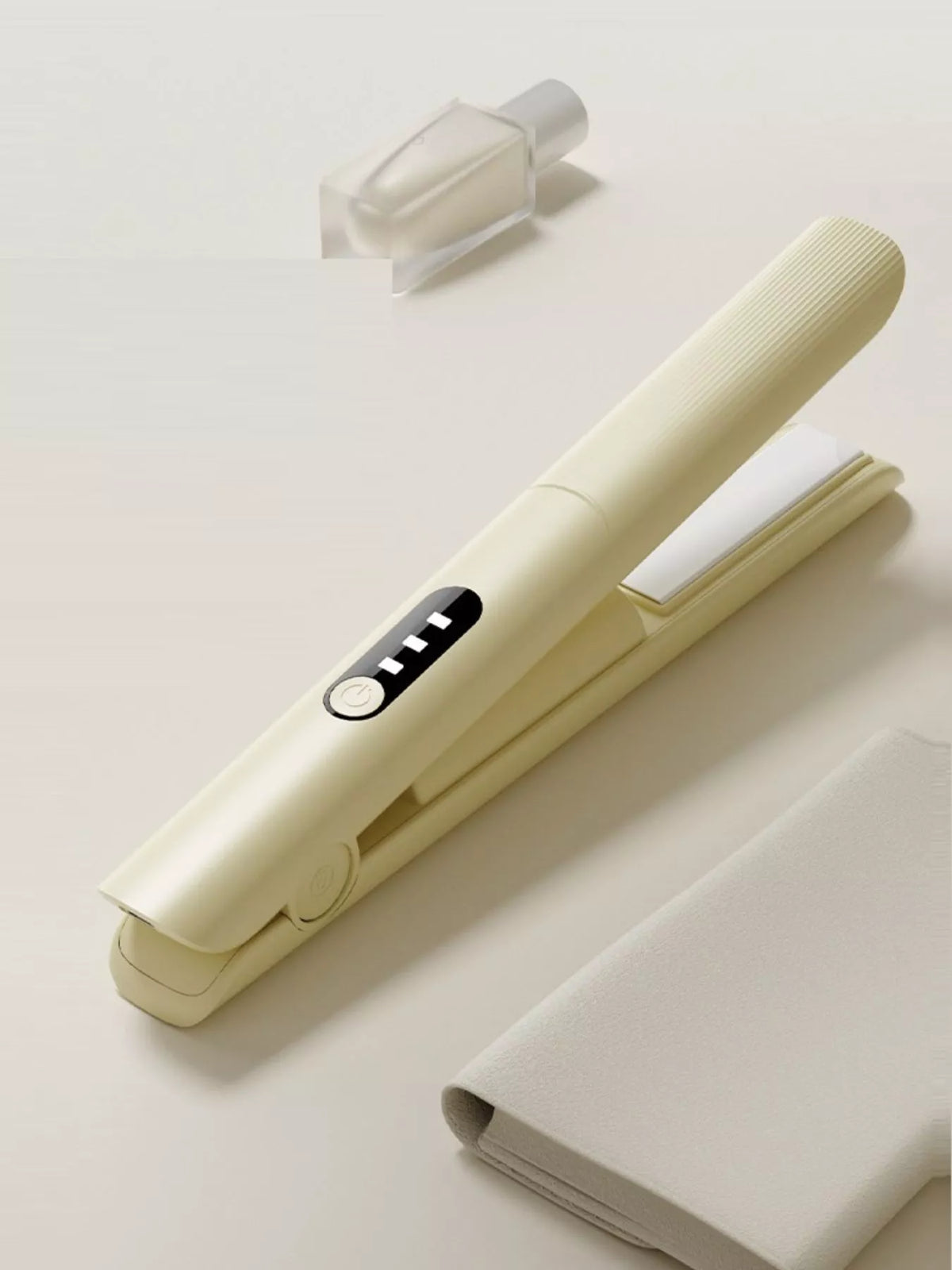 Straightener power button view