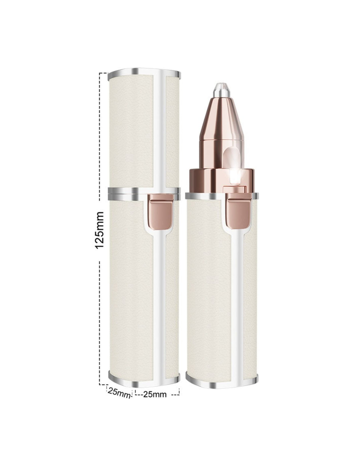 Compact facial trimmer for travel