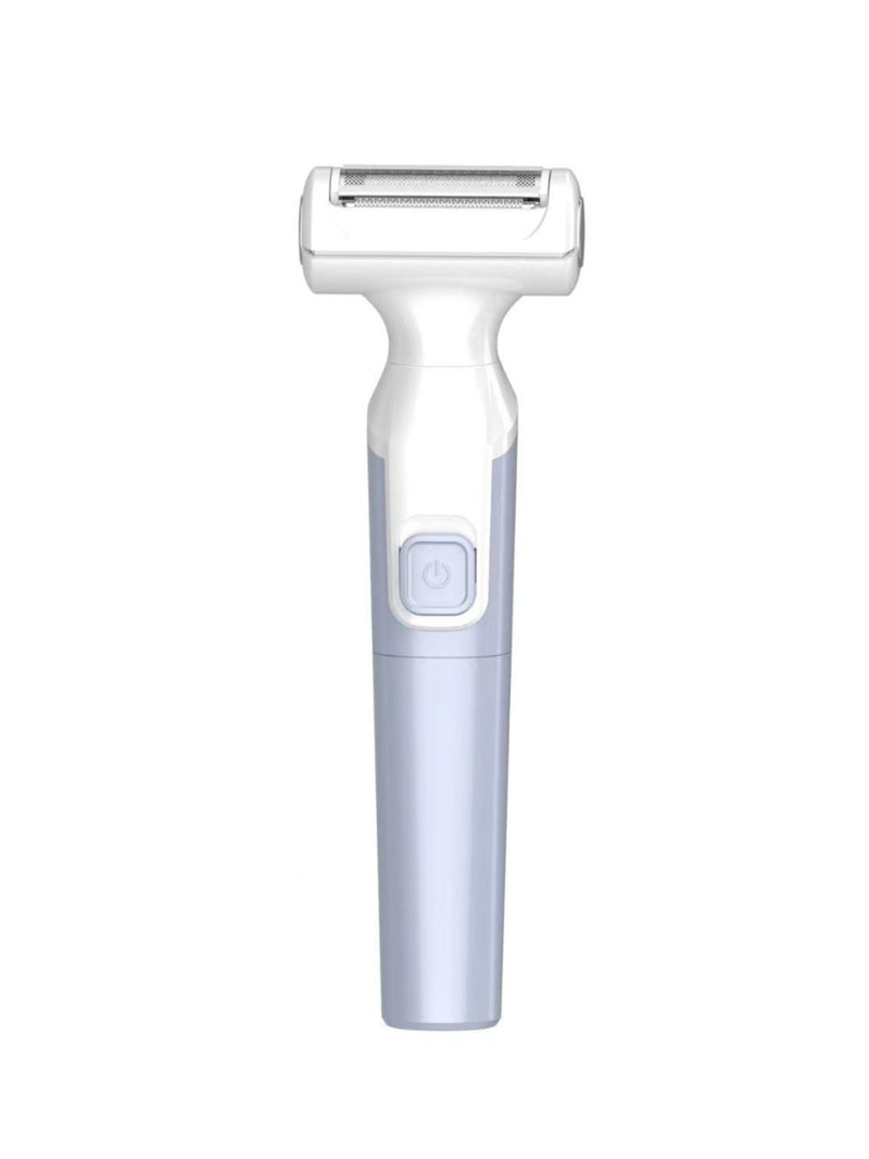 Painless hair removal epilator in blue purple