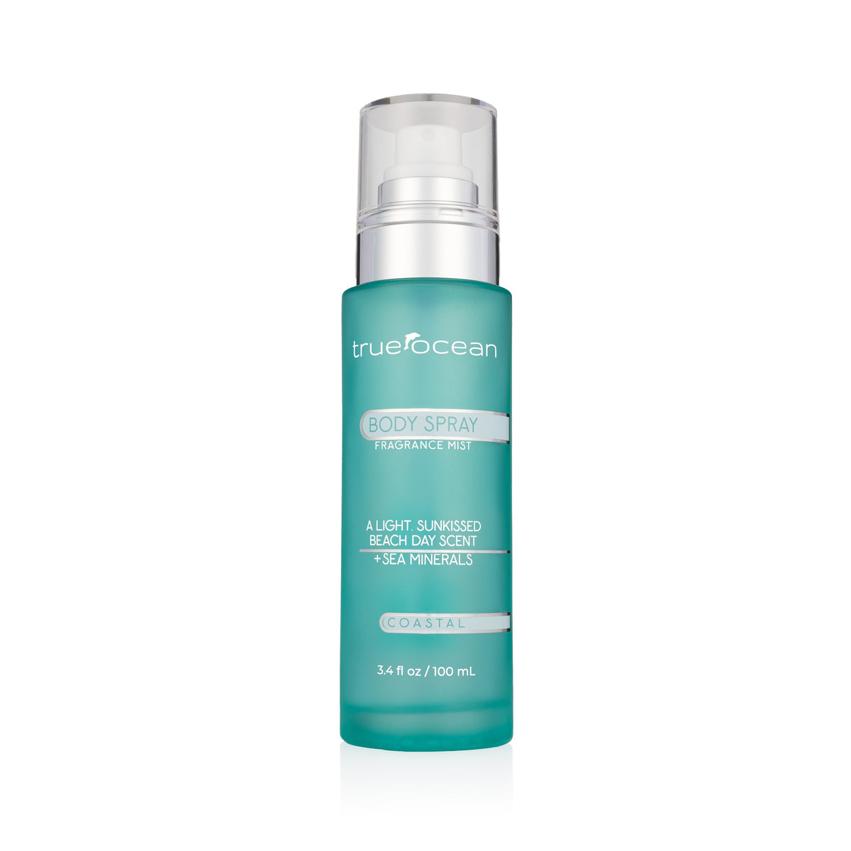 True Ocean body spray fresh ocean scent 3.4oz bottle