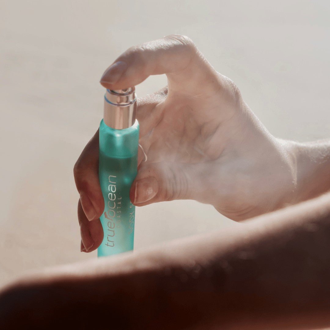 True Ocean pocket spray clean breezy fragrance