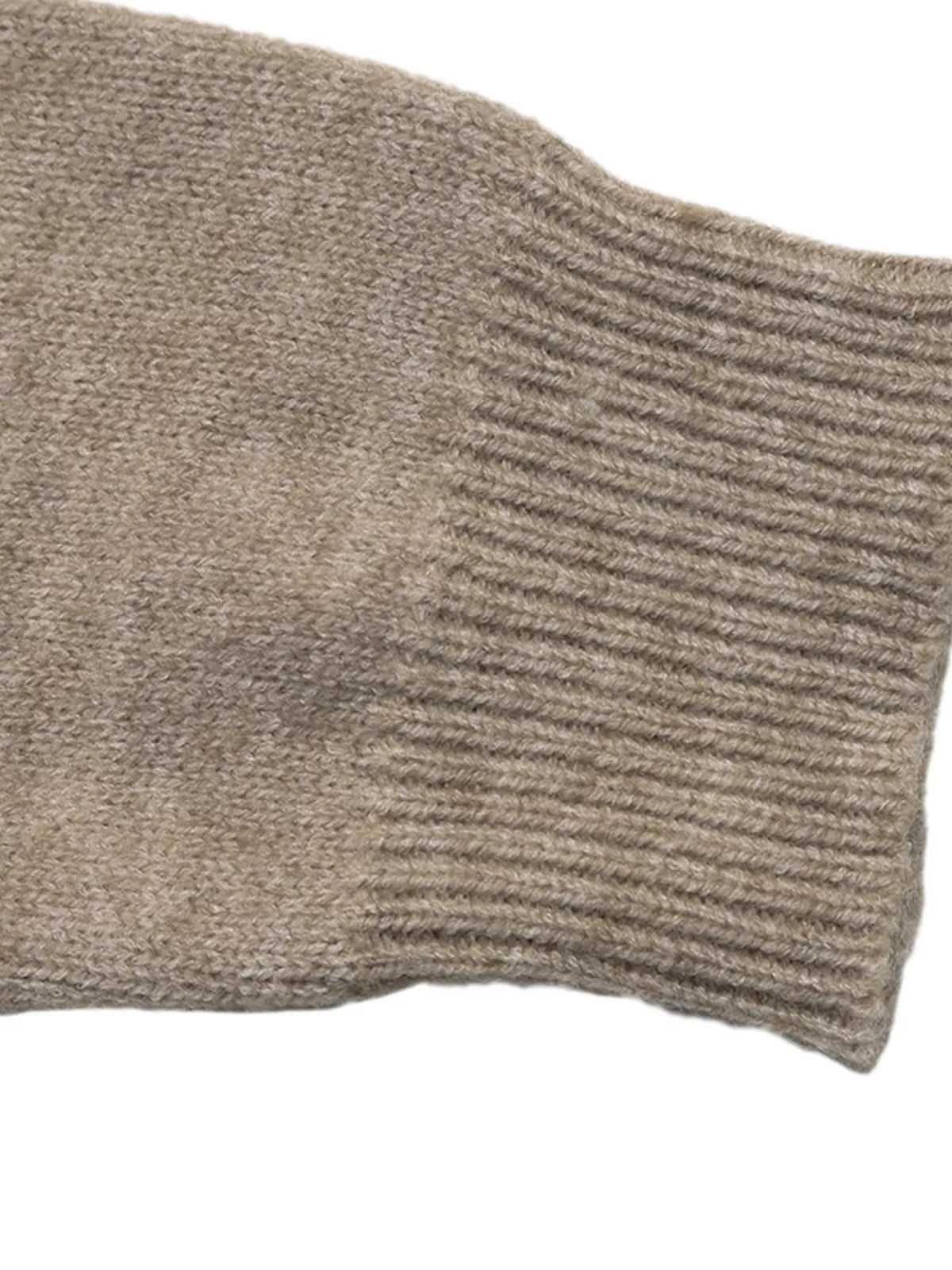 Button Detail Drop Shoulder Long Sleeve Sweater view 7