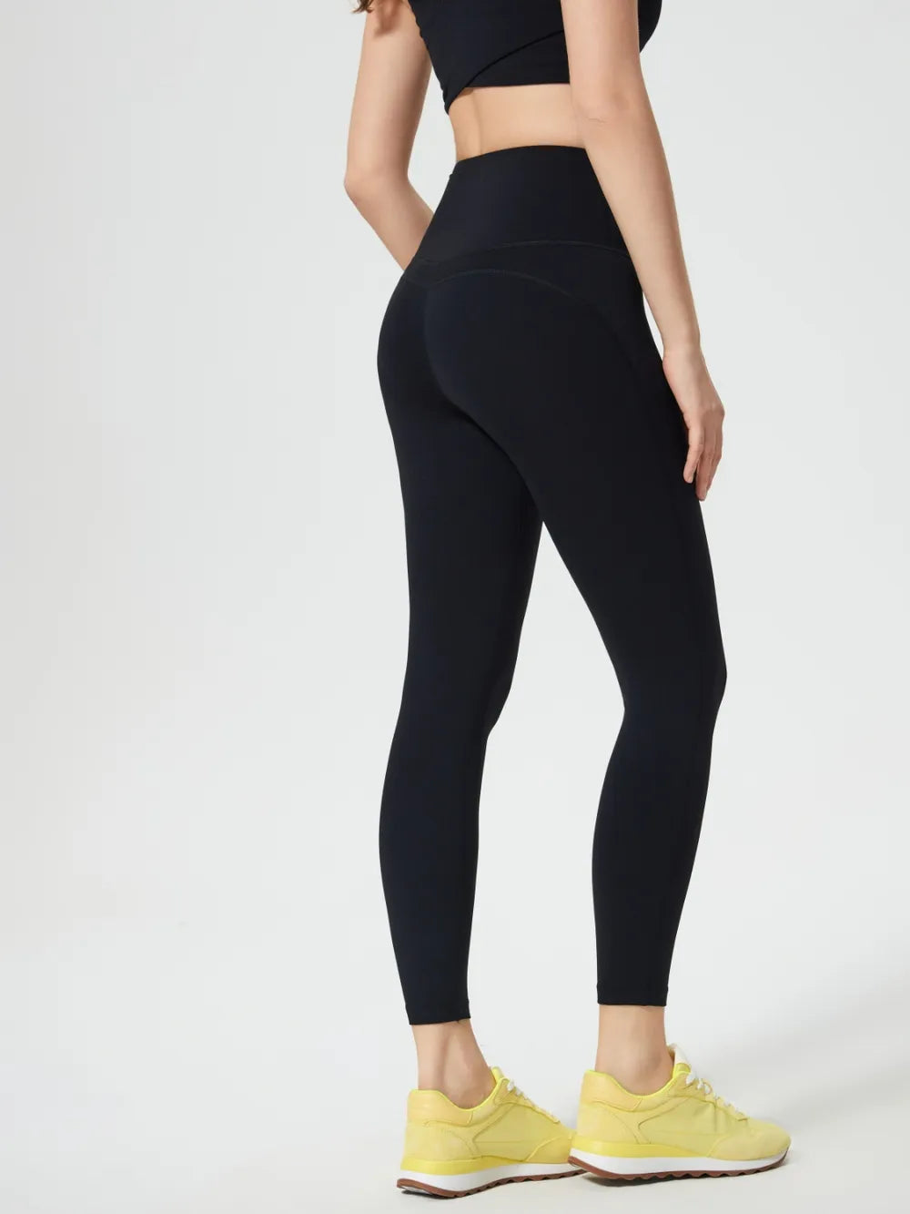 Millennia Wide Waistband Active Leggings - Fashorio