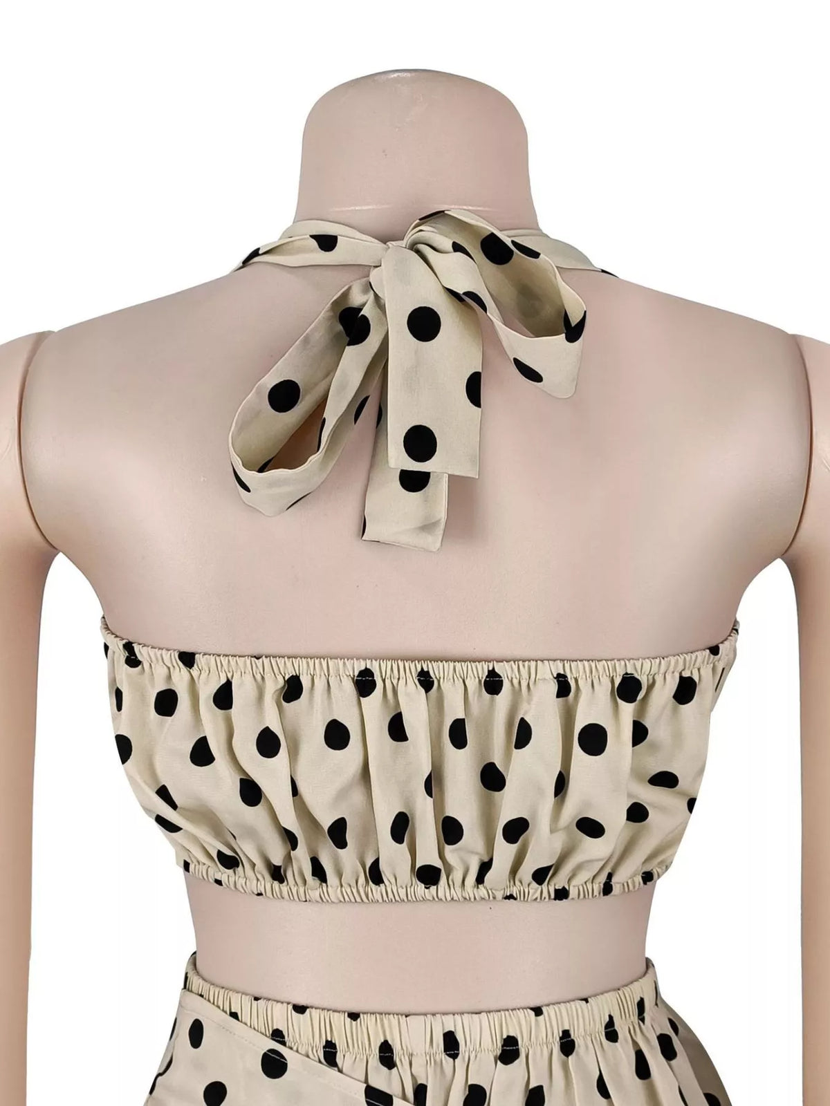 Halter cami coordinated set side view