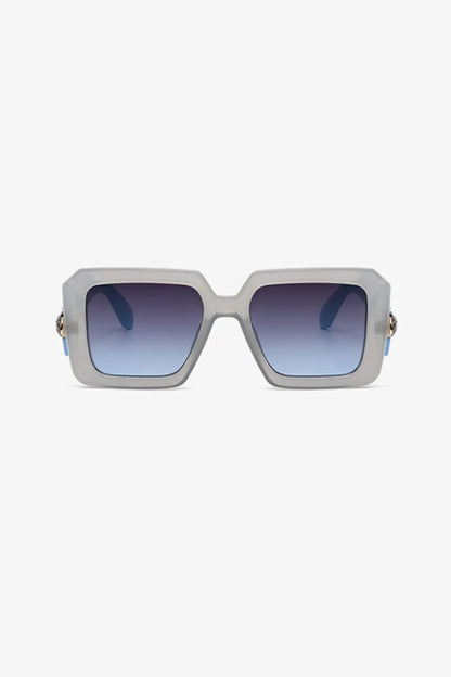 Polycarbonate Frame Square Sunglasses - Fashorio