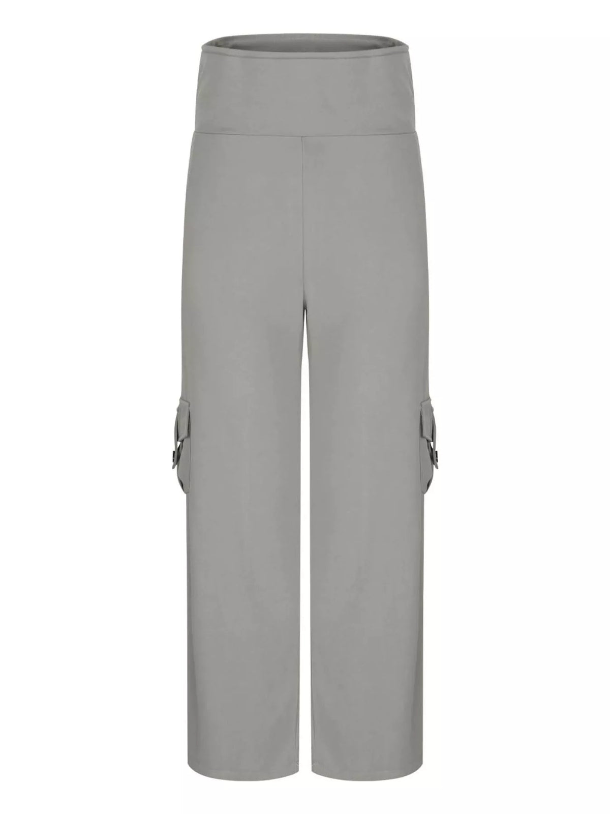 Yoga pants with pockets full length back view