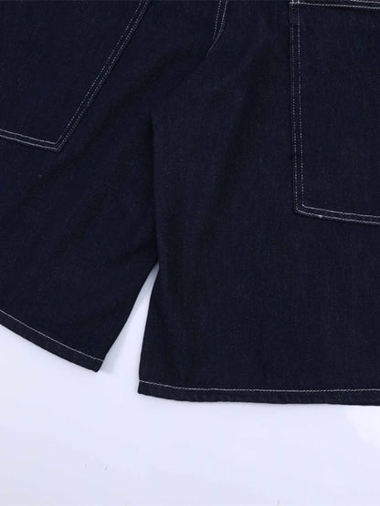 Men's Wash Cargo Denim Shorts - Fashorio