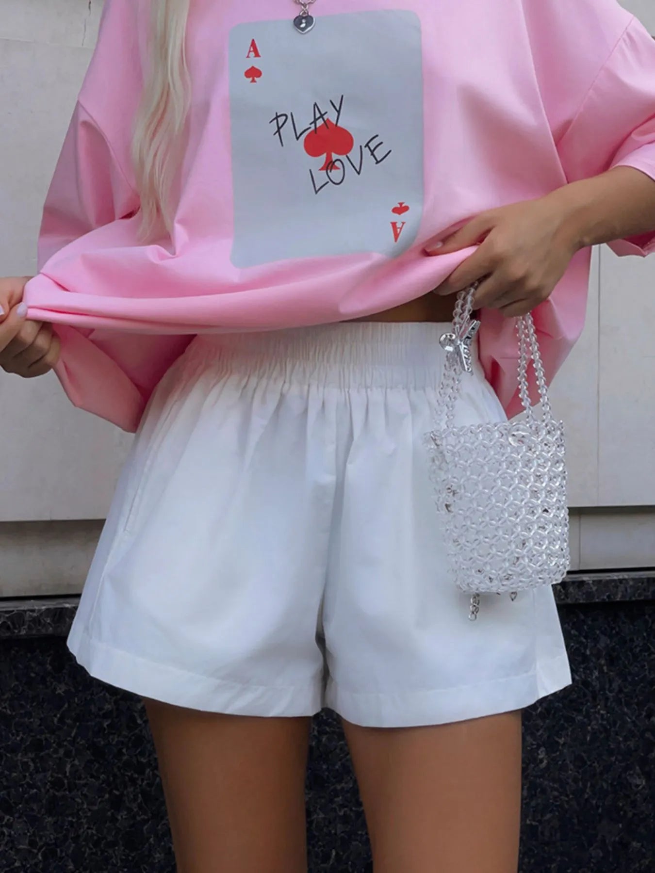 Graphic Round Neck Half Sleeve T-Shirt - Fashorio