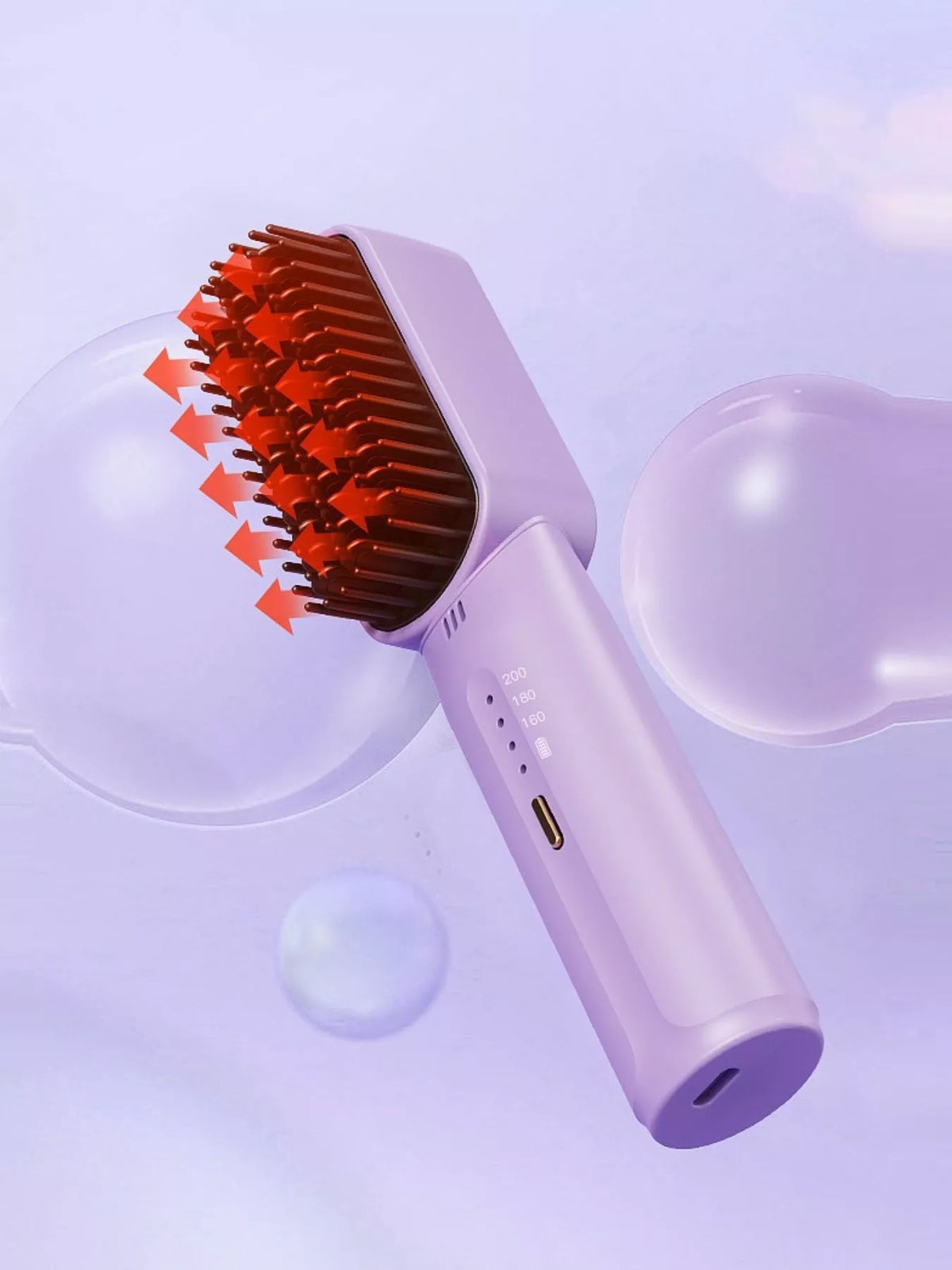 Straightening comb charging base