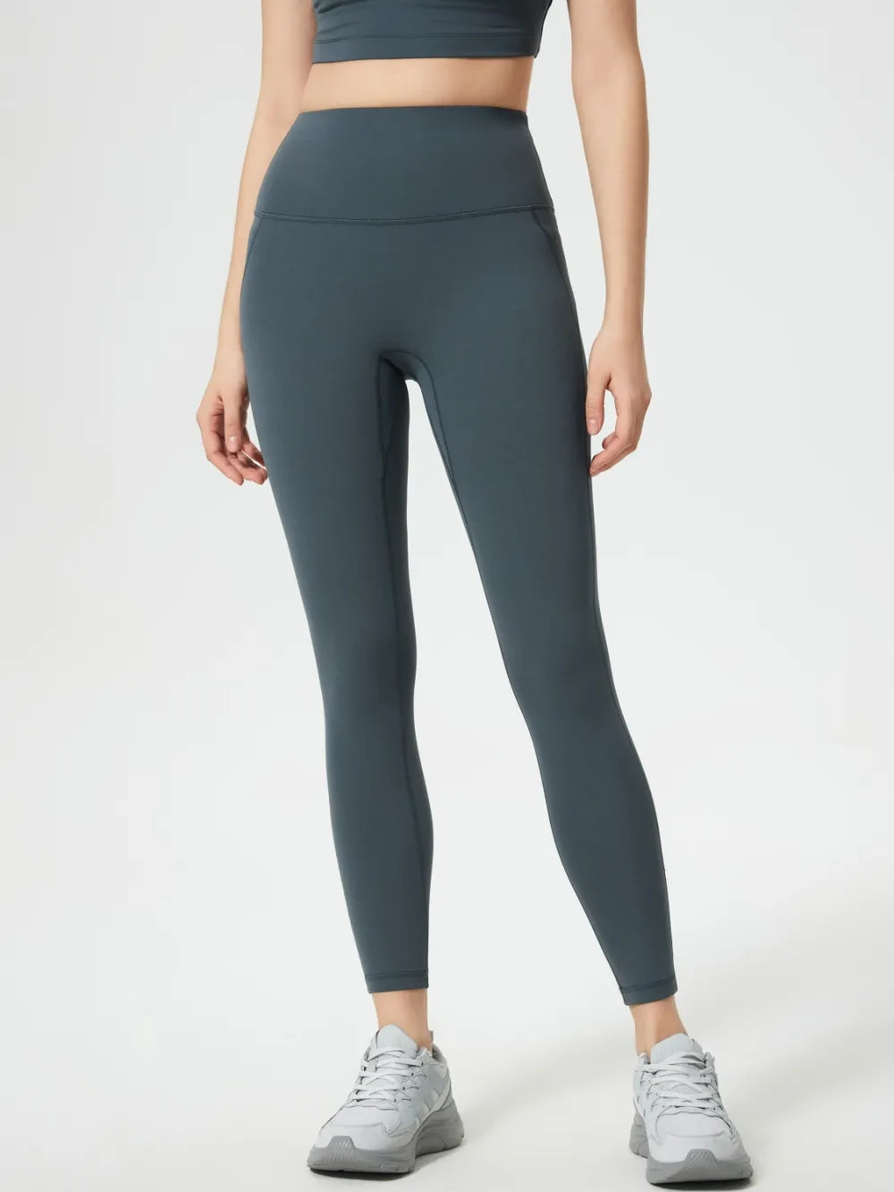 Millennia Wide Waistband Active Leggings - Fashorio