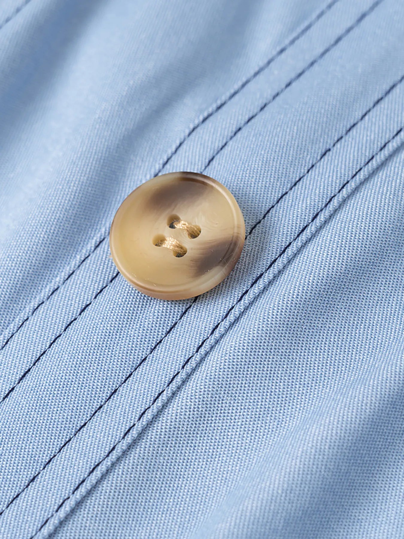 Wide Strap Sweetheart Neck Denim Dress - Fashorio